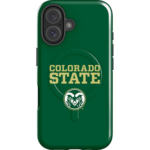 Colorado State University CSU iPhone 16 Plus Magsafe Impact Case